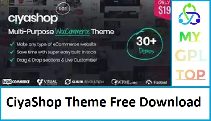 CiyaShop Theme Free Download