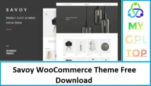 Savoy WooCommerce Theme Free Download