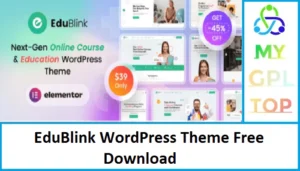 EduBlink WordPress Theme Free Download