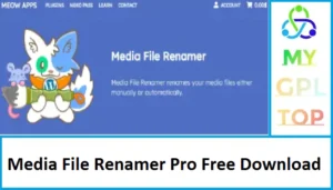 Media File Renamer Pro Free Download