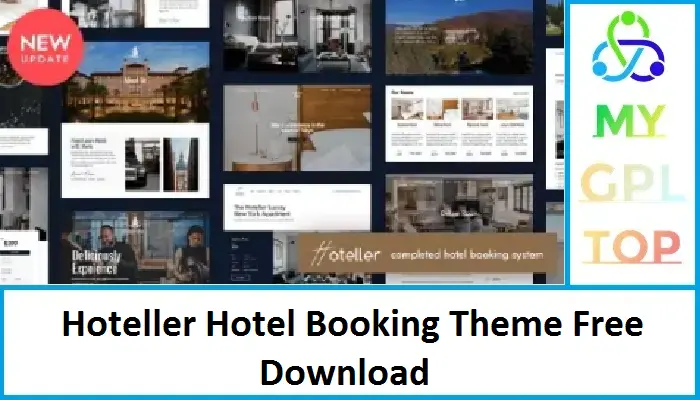Hoteller Hotel Booking Theme Free Download