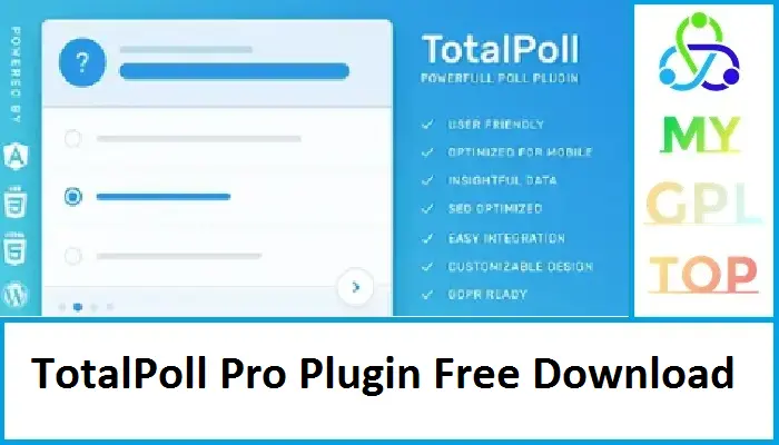 TotalPoll Pro Plugin Free Download